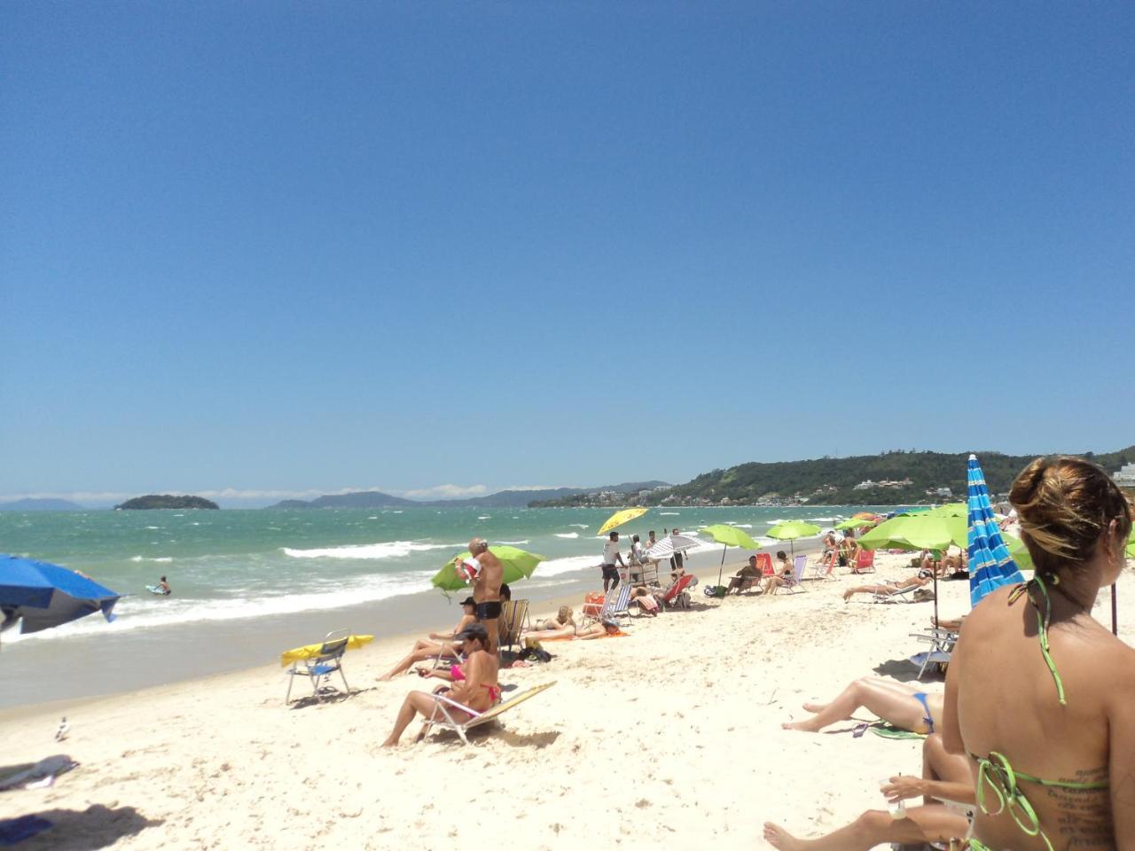 Lindo Apto Na Rua Da Praia Ingleses Lejlighed Florianópolis Eksteriør billede